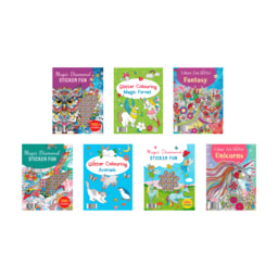 Libros para colorear / con gemas / con purpurina
