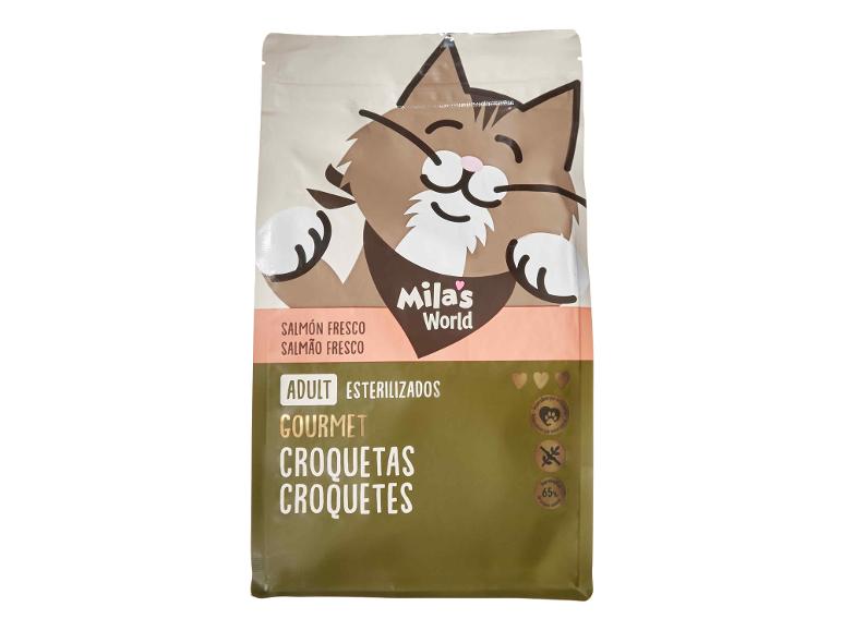 MAX & MILA'S WORLD - Croquetas para gato de salmón