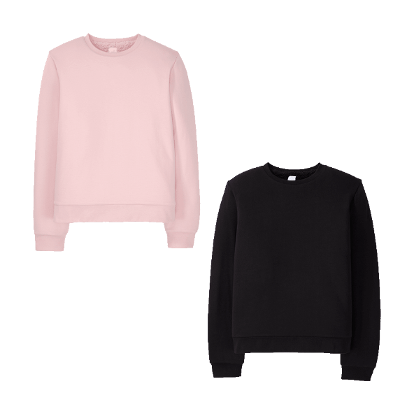 UP2FASHION® - Sudadera con forro polar