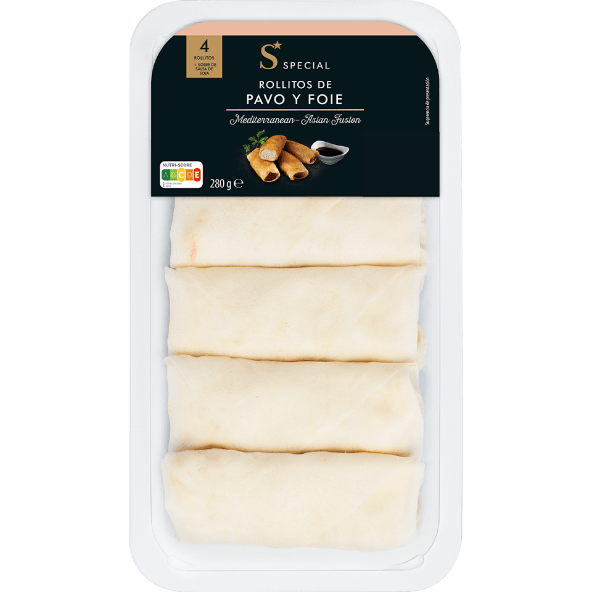 SPECIAL® - Rollitos de pavo y foie