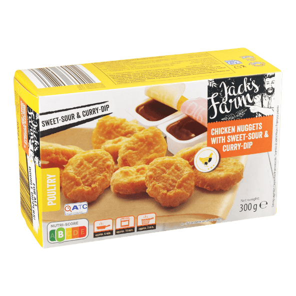JACK'S FARM® - Nuggets de pollo con salsas
