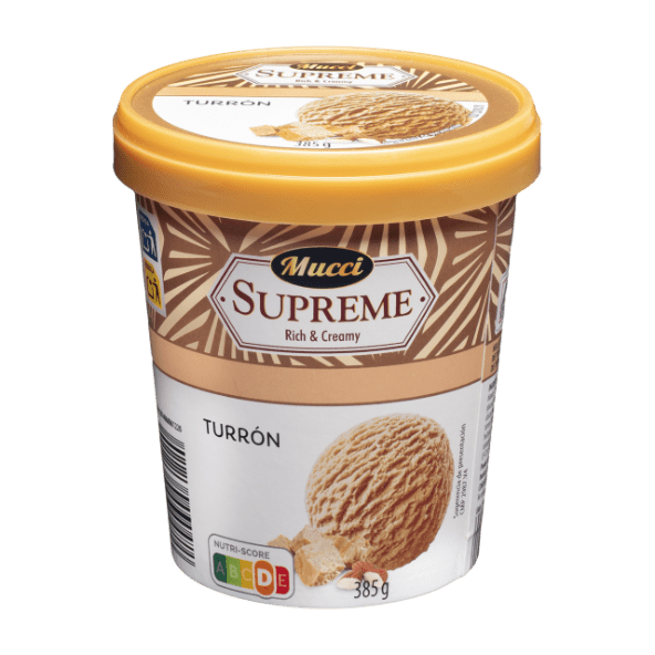 MUCCI® - Tarrina turrón