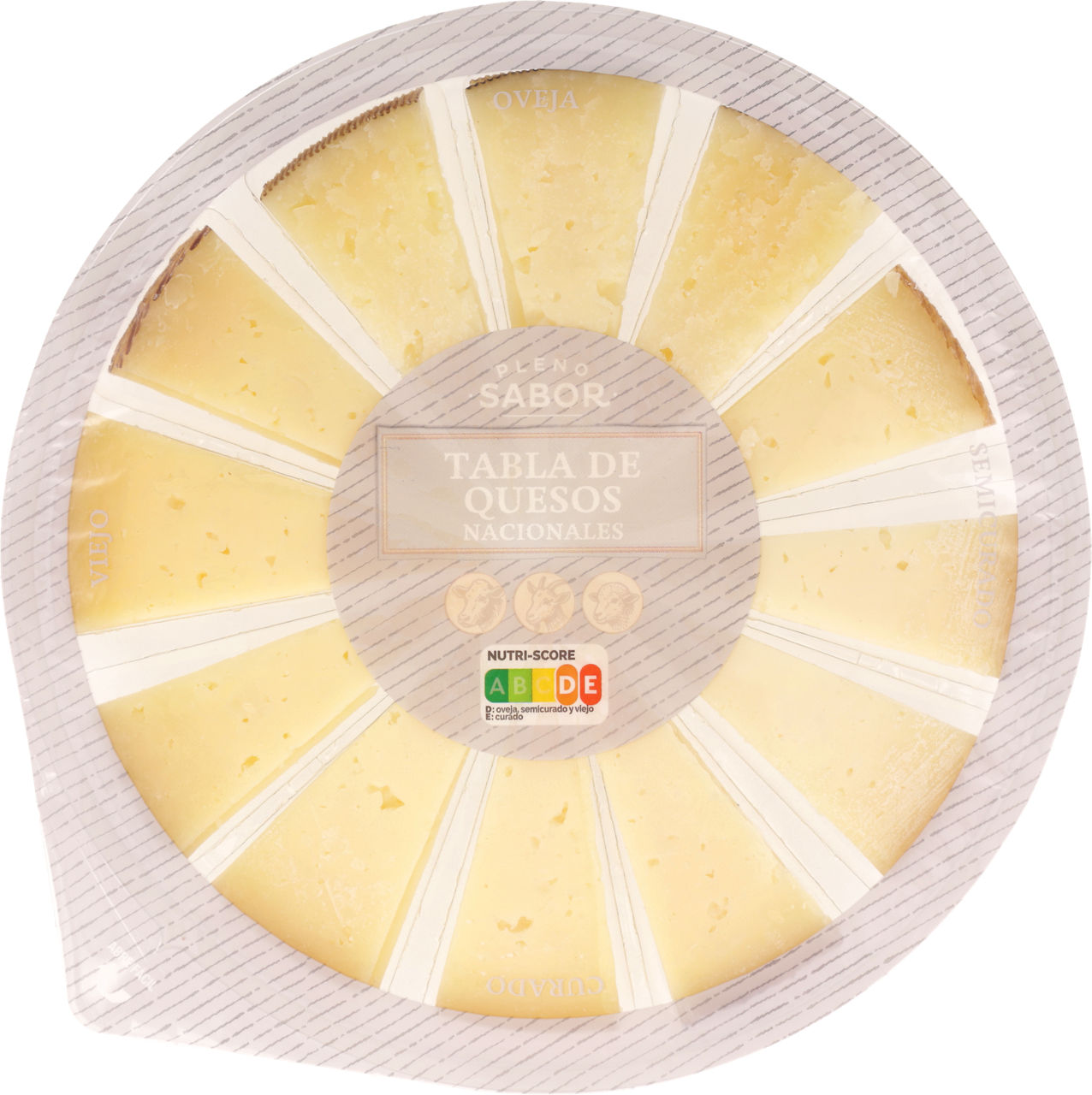 PLENO SABOR® - Tabla de quesos nacionales