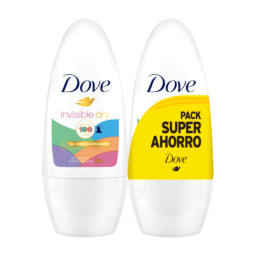 DOVE® Desodorante 'roll-on invisible dry'