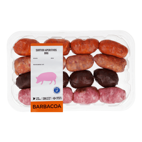 Surtido pinchos barbacoa