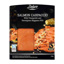 Carpaccio de salmón