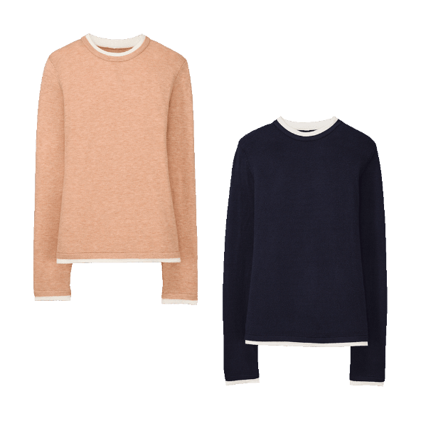 UP2FASHION® - Jersey efecto doble prenda