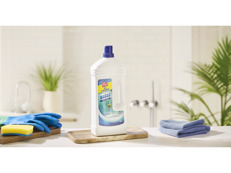 Gel limpiador baños