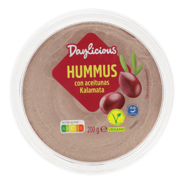 DAYLICIOUS® - Hummus con aceitunas kalamata