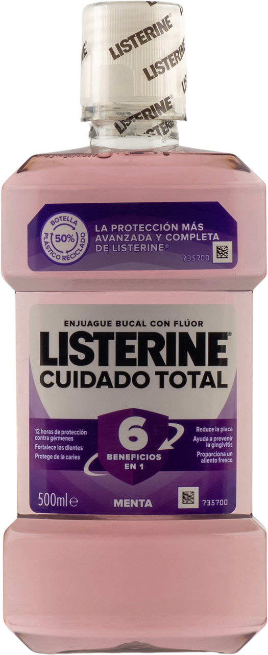 LISTERINE® - Enjuague bucal Cuidado total