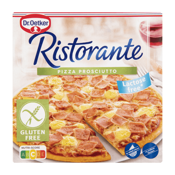 DR. OETKER® - Pizza jamón y queso sin gluten Dr. Oetker
