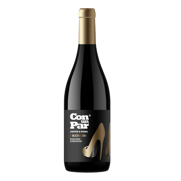 CON UN PAR® - Vino tinto garnacha DOP Utiel-Requena