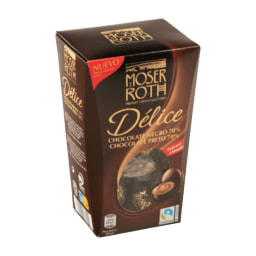 MOSER ROTH® - Bombones chocolate negro 70%