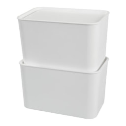W5 - Cajas prémium con tapa, 26x17,5x15 cm / aprox. 5 L.