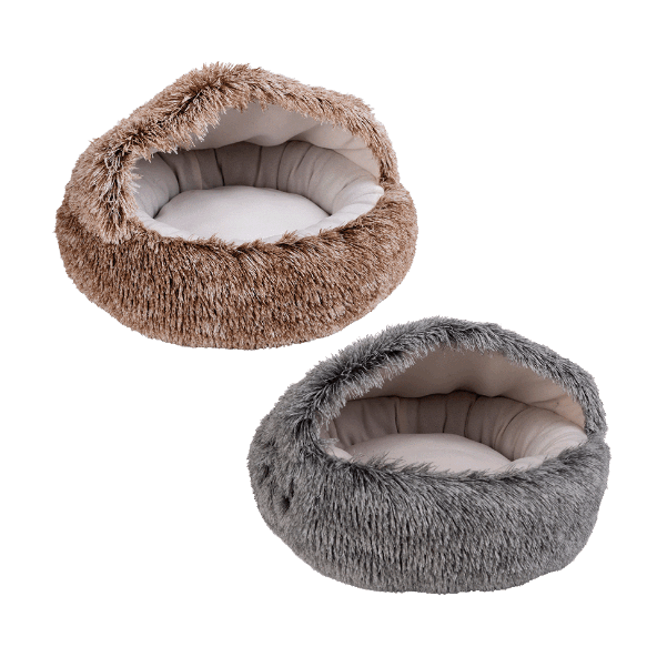 CACHET Y ROMEO® - Cama cueva para perros y gatos