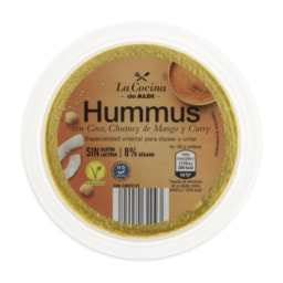 LA COCINA® Hummus coco, chutney de mango y curry