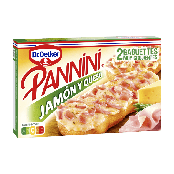 DR. OETKER® - Pannini jamón y queso