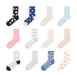 UP2FASHION® - Calcetines suaves efecto pelo