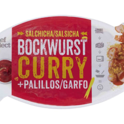 Snack salchichas con curry surt. (bratwurst/ bockwurst)
