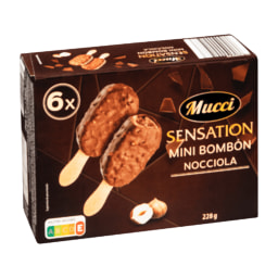 MUCCI® - Helado bombón mini Nocciola