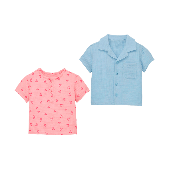 LILY&DAN® - Camisetas de muselina bebé