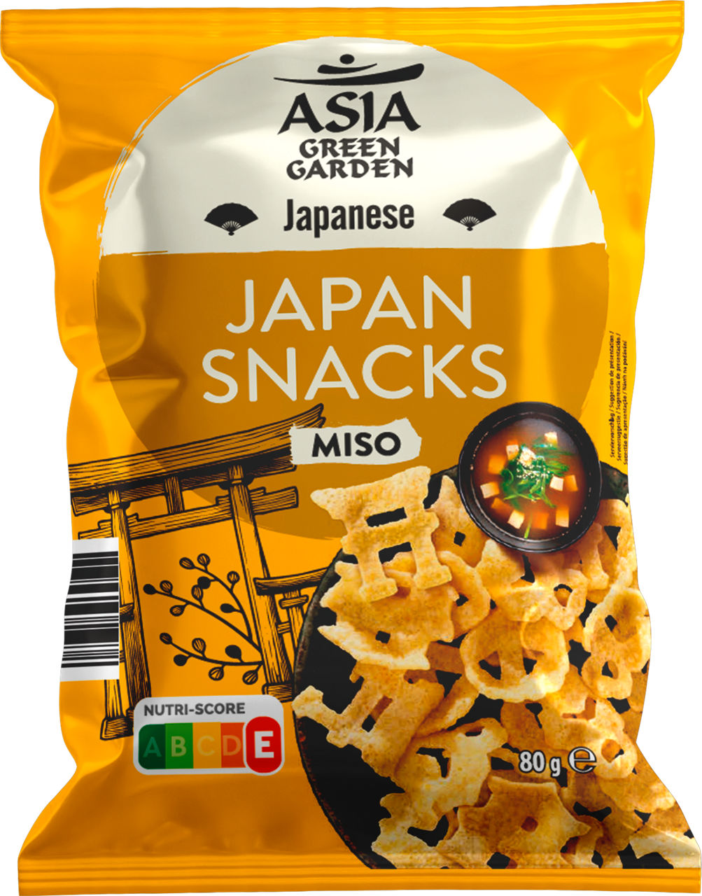 ASIA GREEN GARDEN® - Snack japonés miso