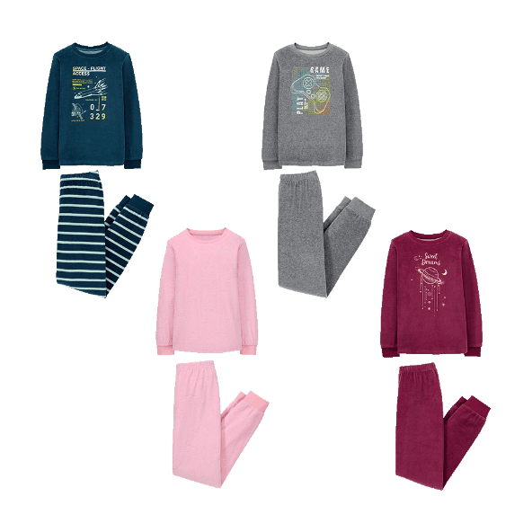 L&D® - Pijama de terciopelo