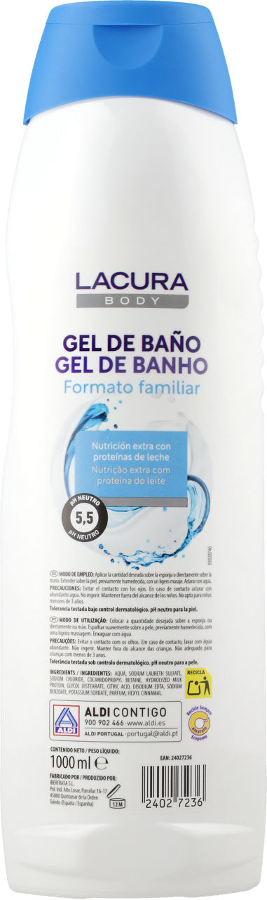 LACURA® - Gel de baño familiar
