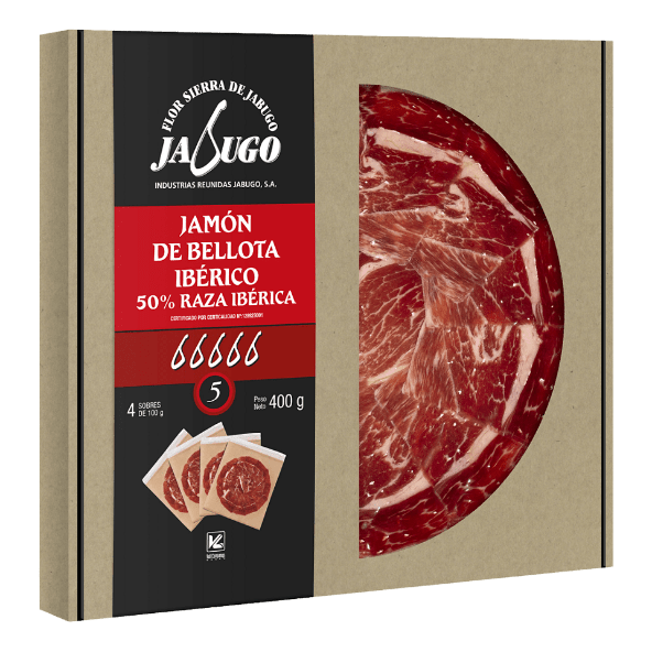 FLOR SIERRA DE JABUGO® - Maletín de jamón de bellota ibérico 50% R.I.