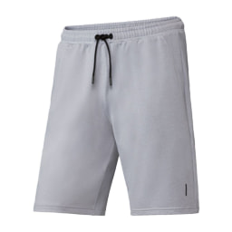 Pantalón corto técnico con bolsillo lateral gris