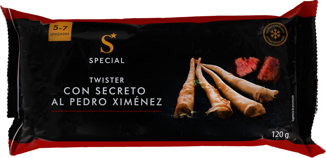 SPECIAL® - Twister de secreto de cerdo al Pedro Ximénez