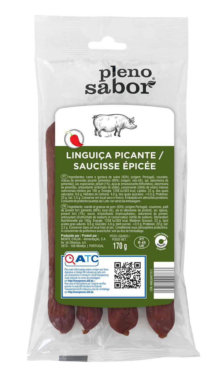 PLENO SABOR® - Salami curado picante