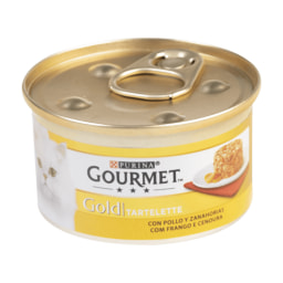 GOURMET GOLD® Alimento húmedo para gatos 'tartelette' con pollo y zanahoria