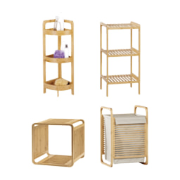HOME CREATION® Muebles auxiliares de bambú
