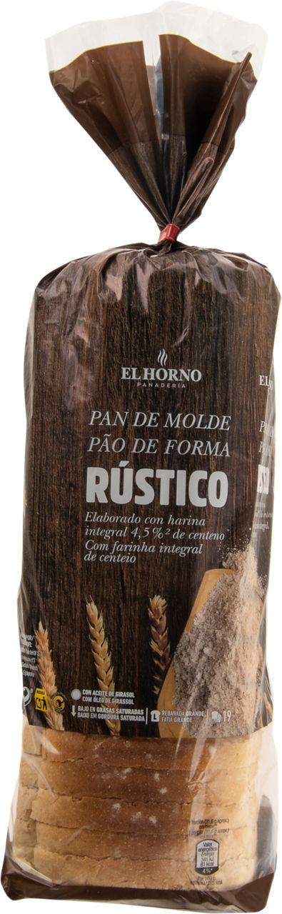 EL HORNO® - Pan de molde rústico