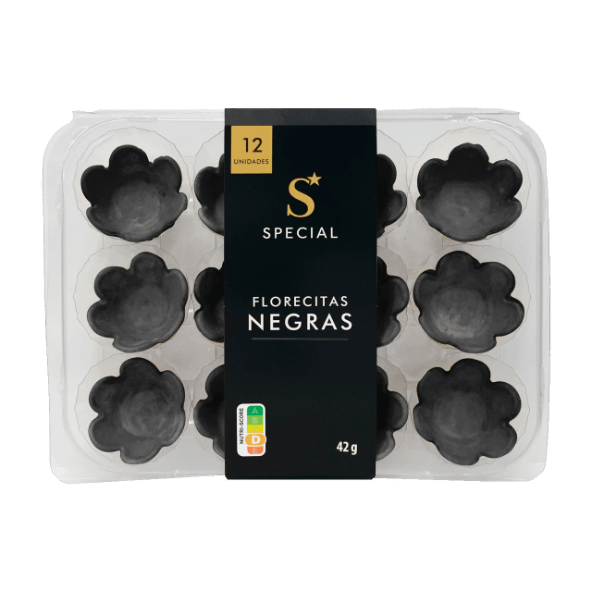SPECIAL® - Florecitas negras para rellenar