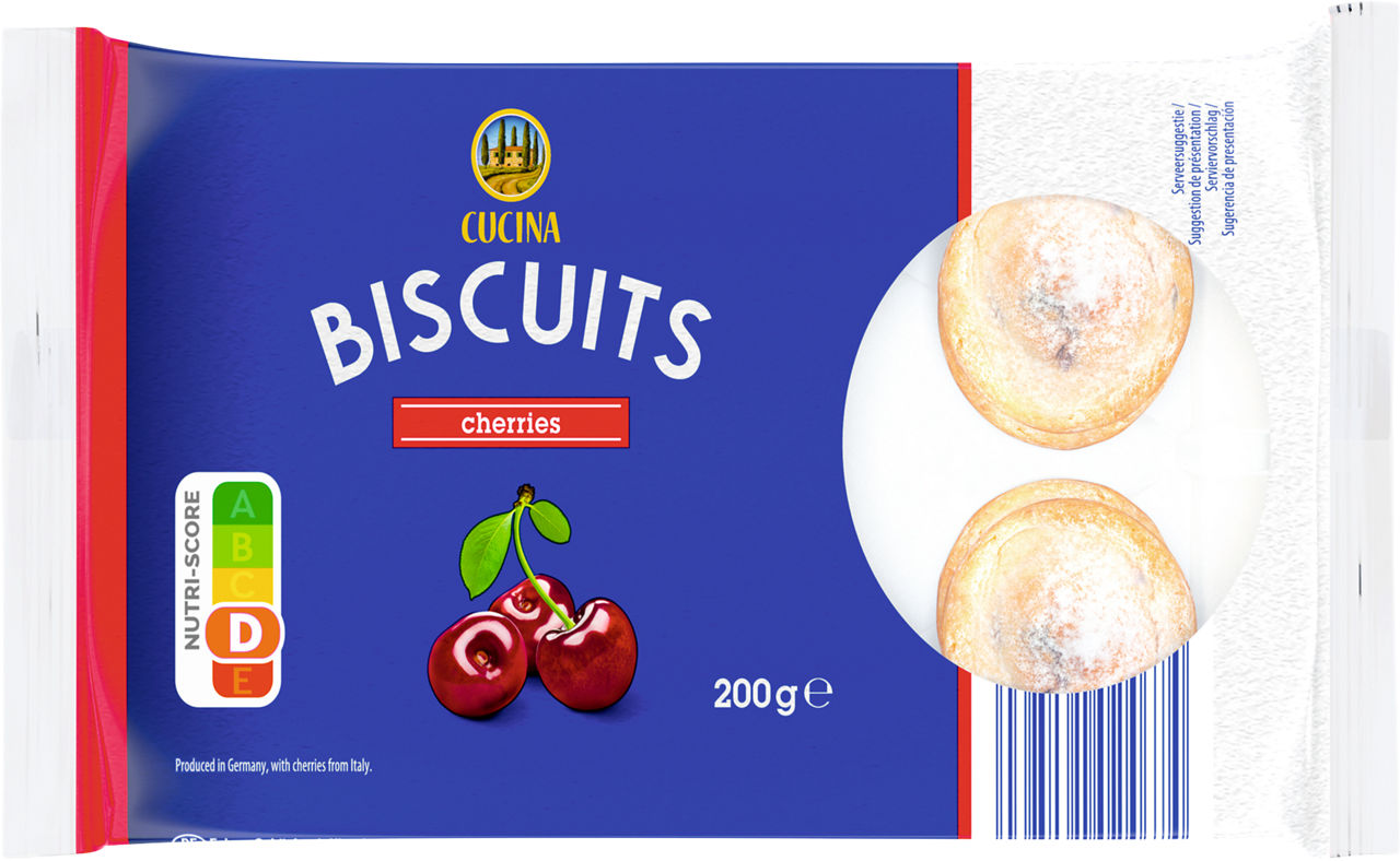 CUCINA® - Pastas dulces de cerezas
