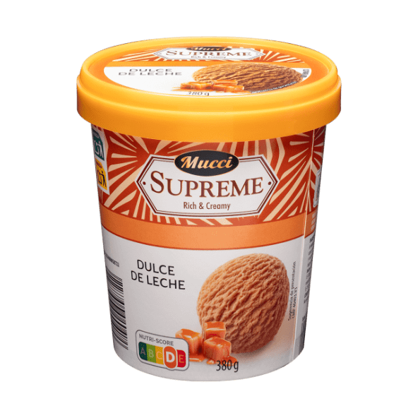 MUCCI® - Tarrina dulce de leche