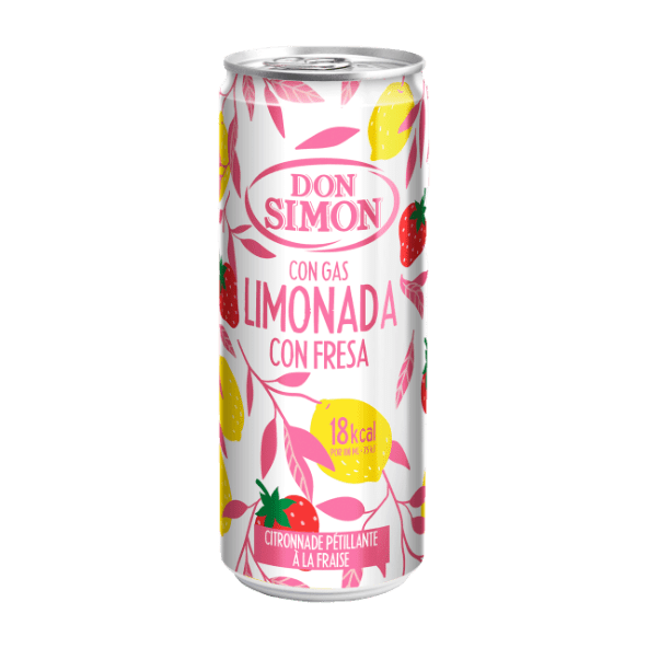 DON SIMÓN® - Bebida refrescante de limón con Fresa