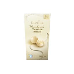 Bombones de chocolate blanco