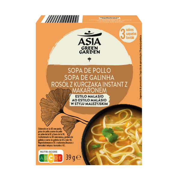 ASIA GREEN GARDEN® - Sopa  de pollo