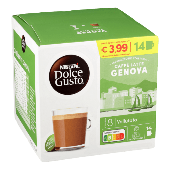 DOLCE GUSTO® - Cápsulas de café con leche