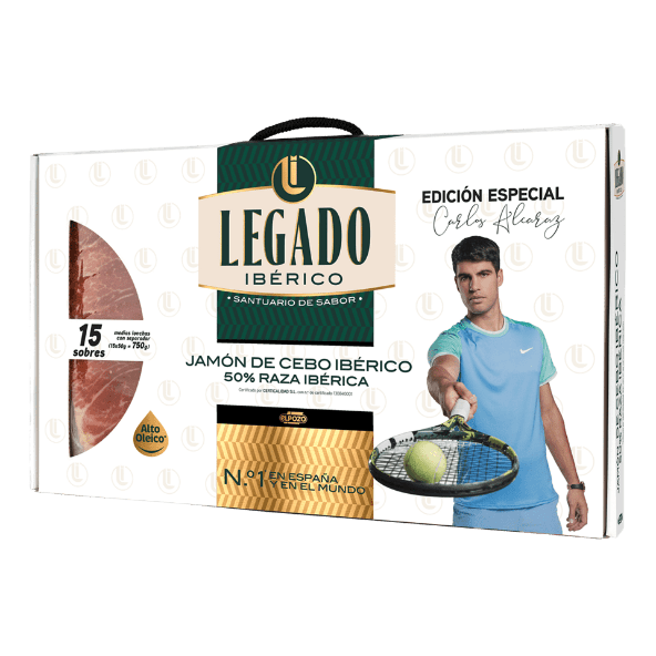 LEGADO IBÉRICO® - Maletín de jamón de cebo ibérico 50% R.I.