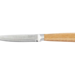 Cuchillos con mango de bambú/Acero inoxidable