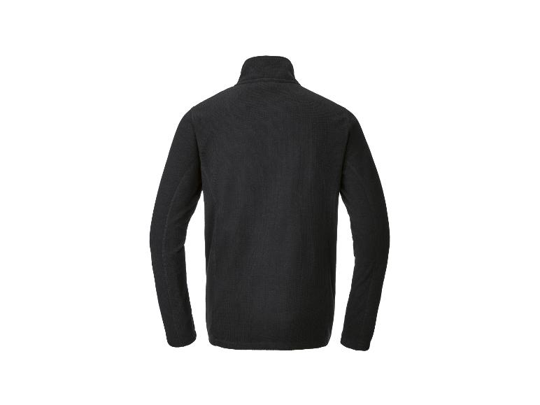 Forro polar de cremallera corta para hombre