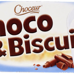 CHOCEUR® - Galletas con crema de leche y chocolate