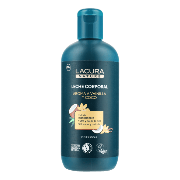 LACURA NATURE® - Leche corporal aroma a vainilla y coco