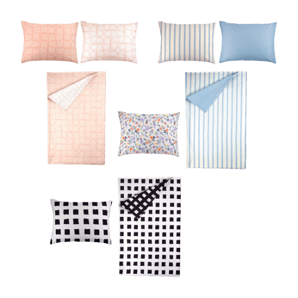 NOVITESSE® - Sábana encimera y fundas de almohada