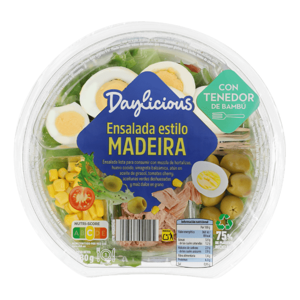 DAYLICIOUS® - Ensalada estilo Madeira