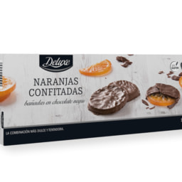 'Deluxe®' Naranjas confitadas bañadas en chocolate negro